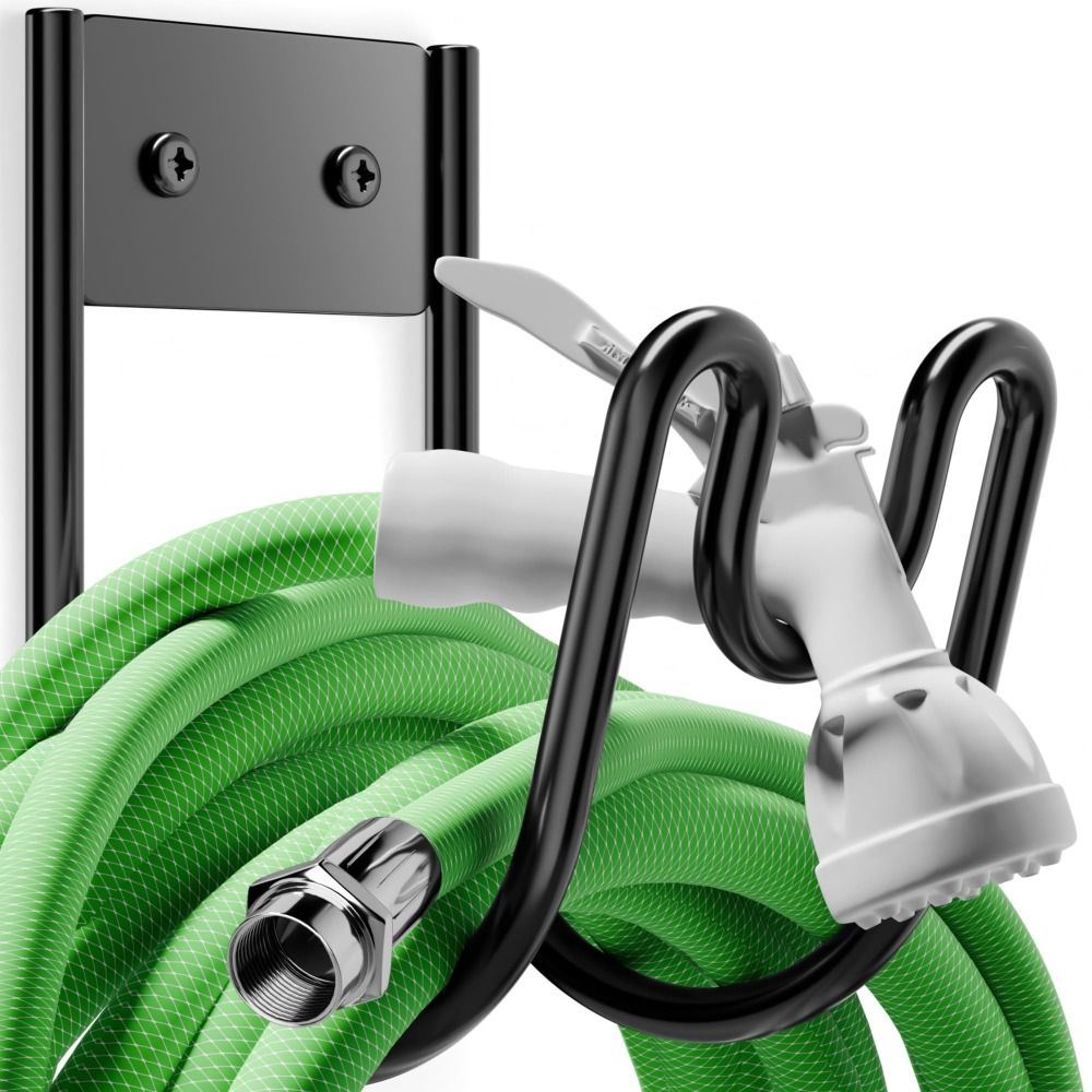 Gardena Hose Flex - Roestvrije tuinslanghouder Wandmontage Duurzame flexibele slanghanger
